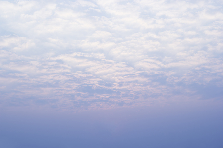 Dreamy sky background and clouds soft focus, and copy space.の写真素材