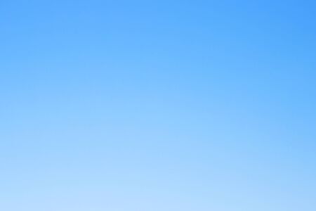 Clear blue sky background and empty space for your design, no cloud.の写真素材