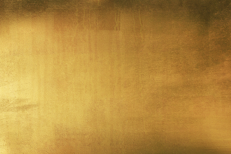 Gold abstract background or texture and gradients shadow.の写真素材