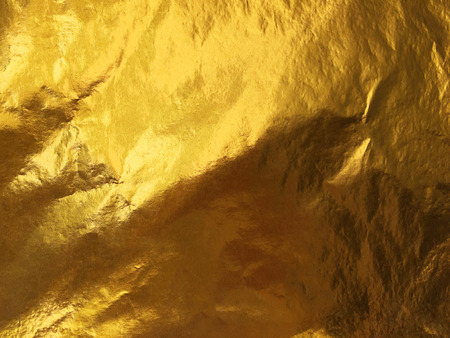 Gold abstract background or texture and gradients shadow.の写真素材