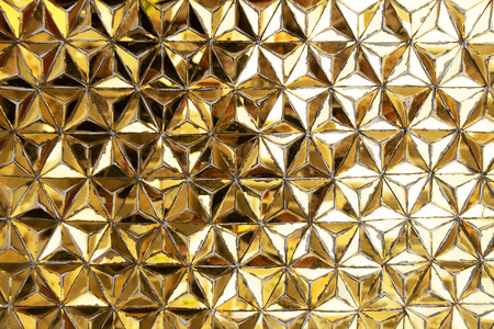 Gold abstract background or texture and gradients shadow.の写真素材