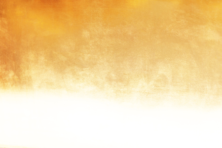 Gold abstract background or texture and gradients shadow, copy space.の写真素材