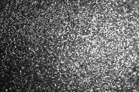 Gray sparkle glitter for Christmas background.の写真素材