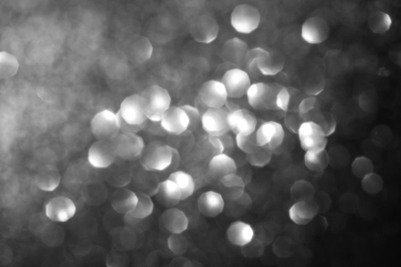 Gray sparkle glitter for Christmas background.の写真素材