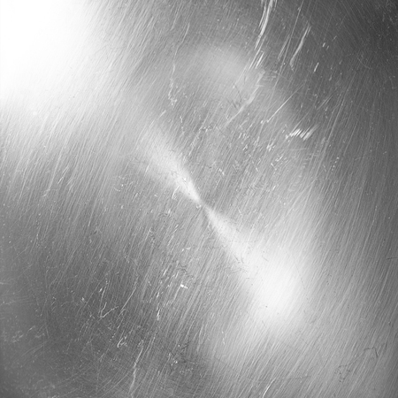 Aluminium texture or background closeup and gradients shadowの写真素材