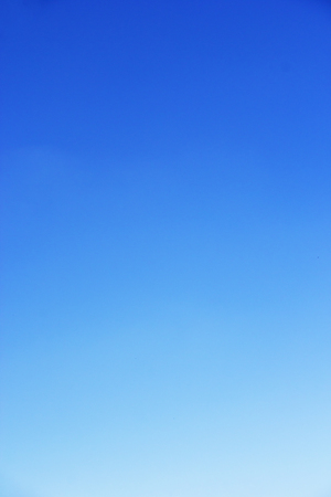 Clear blue sky background and empty space for your design, no cloud.の写真素材