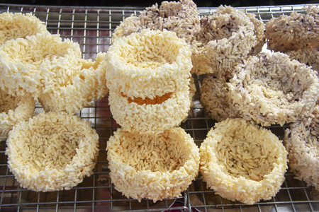 Khao Tan  - Rice Cracker Thaiの写真素材