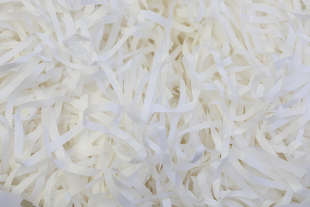 White plastic line recycle for backgroundの写真素材