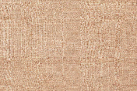 Brown linen old fabric texture or backgroundの写真素材
