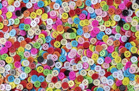 Button plastic colorful for backgroundの写真素材