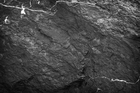 Black stone background and textureの写真素材