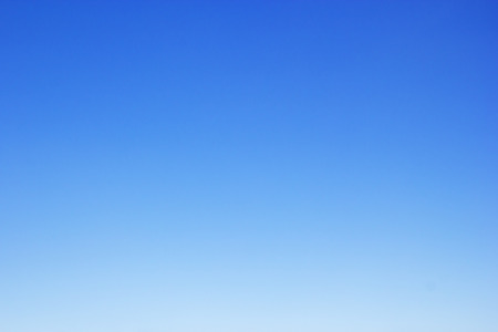 Clear blue sky background and empty space for your design, no cloud.の写真素材