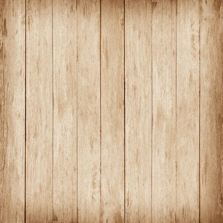 Brown wood wall plank texture or backgroundの写真素材