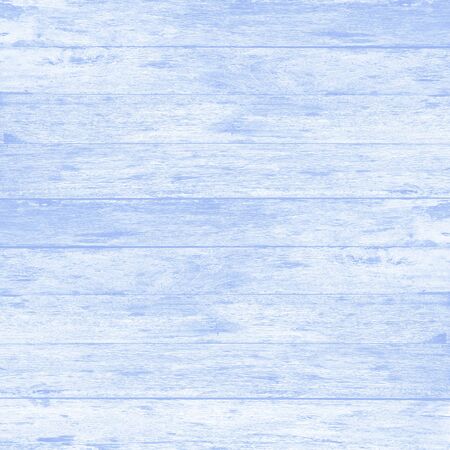 Blue wood wall plank texture or backgroundの写真素材