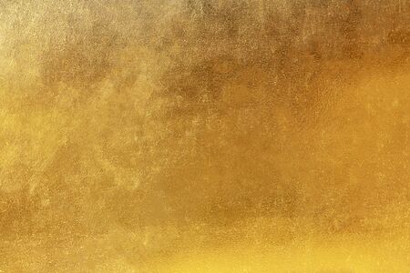 Gold abstract background or texture and gradients shadow.の写真素材