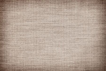 Brown linen fabric texture or background and shadowの写真素材