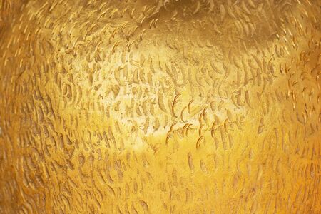 Gold abstract streak background or texture and gradients shadow.の写真素材
