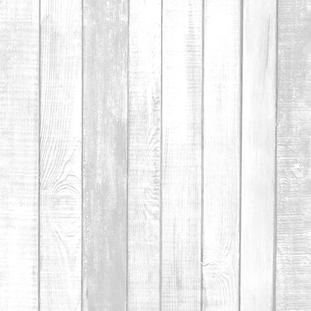 White gray wood wall plank texture or background - squaresの写真素材