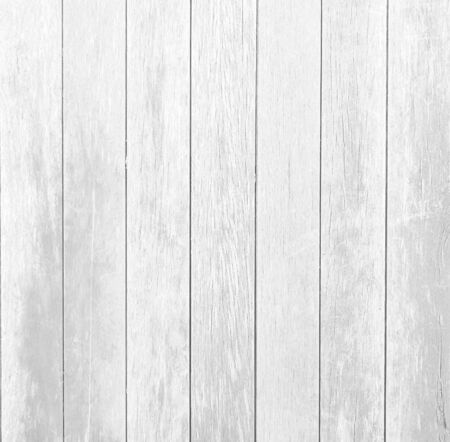 White gray wood wall plank texture or background - squaresの写真素材