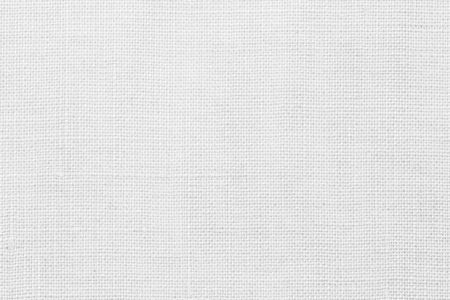 White linen fabric texture or background.の写真素材