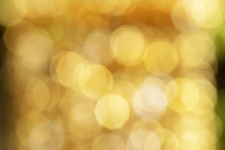 Gold sparkle glitter and copy space for Christmas background.の写真素材