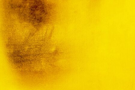 Gold abstract background or texture and gradients shadow.の写真素材