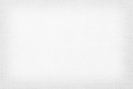 White linen fabric texture or background.の写真素材