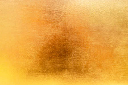 Gold abstract background or texture and gradients shadow horizontal shapeの写真素材