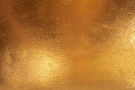 Gold abstract background or texture and gradients shadow horizontal shapeの写真素材