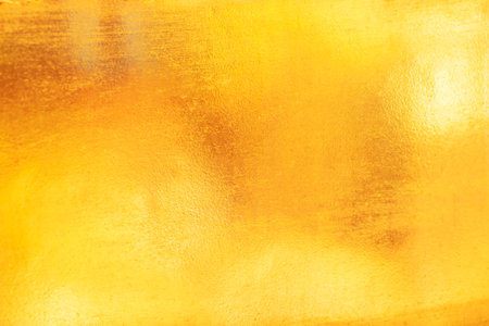 Gold abstract background or texture and gradients shadow horizontal shapeの写真素材