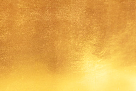 Gold abstract background or texture and gradients shadow horizontal shapeの写真素材
