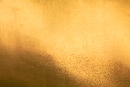 Gold abstract background or texture and gradients shadow horizontal shapeの写真素材