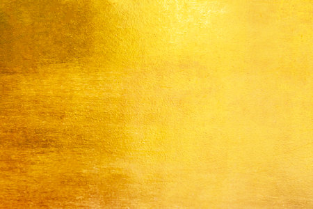 Gold abstract background or texture and gradients shadow horizontal shapeの写真素材