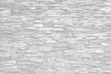 gray light slate stone background or texture and empty space. Horizontal shape with space for design. Web banner. Website header.の写真素材