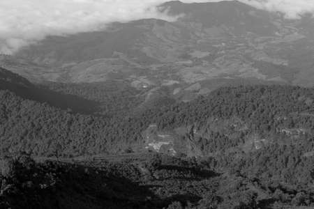 Cold season in Chiang Mai, Thailandの写真素材