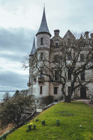 Dunrobin Castle, a stately home in Sutherland, in the Highland area of Scotland, and the family seat...