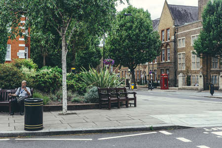 London/UK-30/7/18: The City of Westminster College on Elgin Avenue. The city of Westminster College...