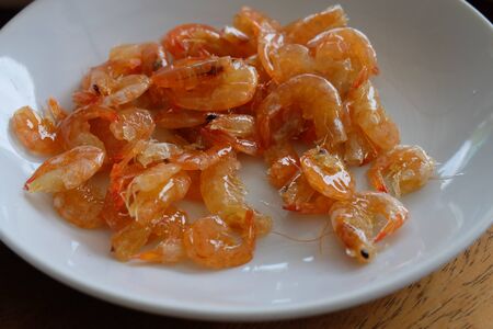 Shrimp fried sweet, Southern Thai traditional foodの写真素材