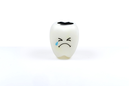 Toy teeth moodの写真素材