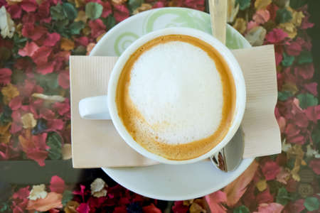 coffee cup on the table