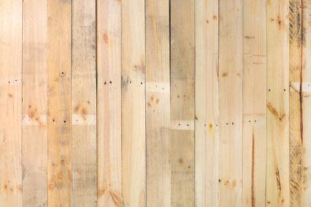 Old wooden wall panels background or textureの写真素材