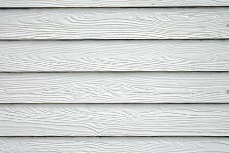 Wooden wall texture background artificial white colorの写真素材