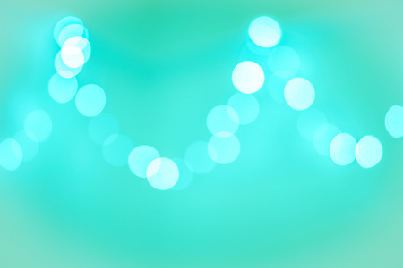 Abstract background blurry lights background green Turquoise toneの写真素材