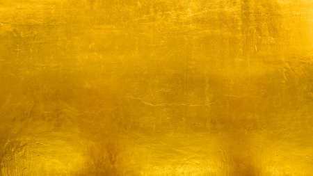 Gold shiny wall abstract background texture, Beatiful Luxury and Elegantの写真素材