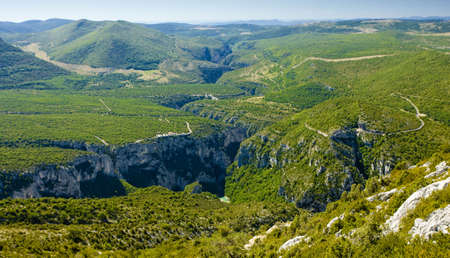 Verdon Gorge, Provence, Franceの写真素材