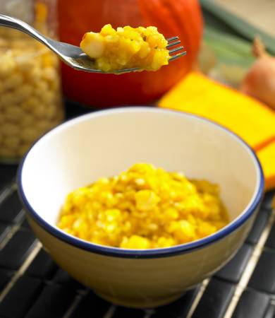 pumpkin riceの写真素材