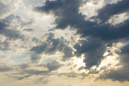cloudy skyの写真素材