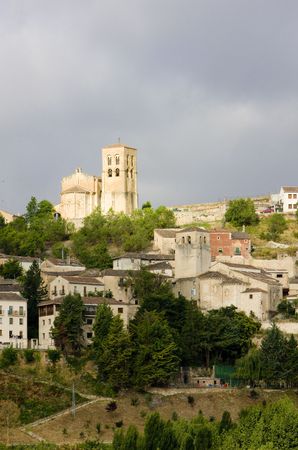Sepulveda, Segovia Province, Castile and Leon, Spainの写真素材