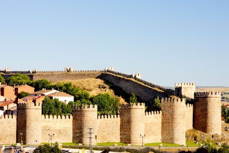Avila, Castile and Leon, Spainの写真素材