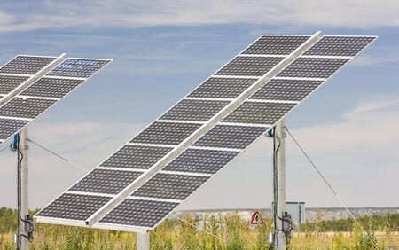 solar panels, Castile and Leon, Spain
